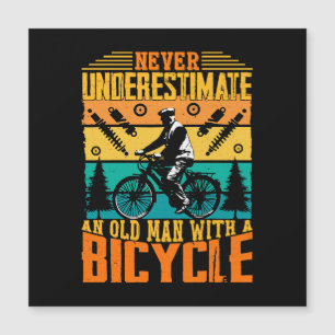 Never Underestimate An Old Man On A Bike