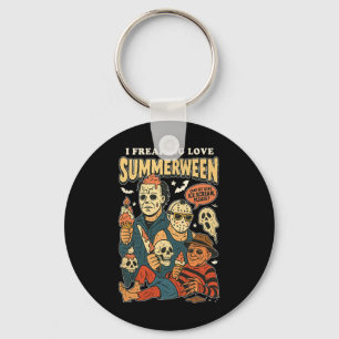 Never Underestimate An Old Man On Skies Funny Skii Keychain