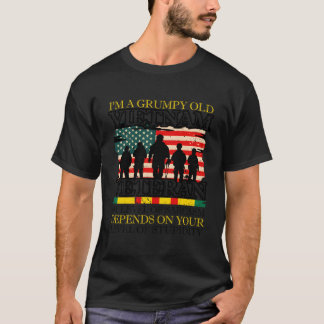 Never Underestimate An Old Man Who Is Also Vietnam T-Shirt