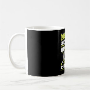 Never Underestimate An Old Man Who Plays Coffee Mug