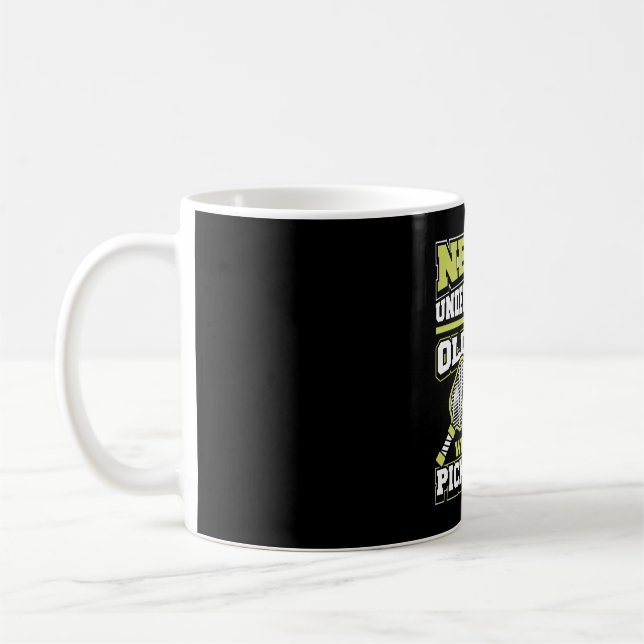 Never Underestimate An Old Man Who Plays Coffee Mug (Left)