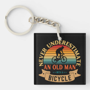 Never underestimate an old man with a bicycle keychain