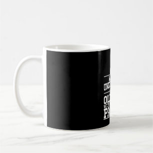 Never Underestimate An Old Man With A Pickleball   Coffee Mug