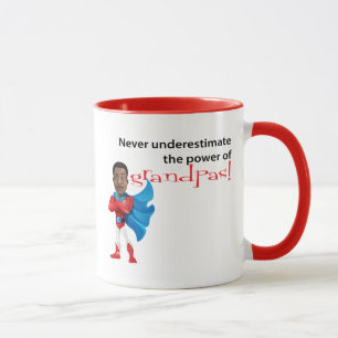 Never Underestimate Grandpas Mug (AA)