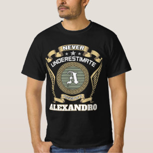 Never underestimate power of a ALEXANDRO T-Shirt