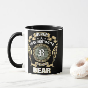 NEVER_UNDERESTIMATE_POWER_OF_A_BEAR MUG
