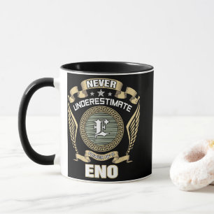 NEVER_UNDERESTIMATE_POWER_OF_A_ENO MUG
