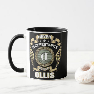 NEVER_UNDERESTIMATE_POWER_OF_A_OLLIS MUG