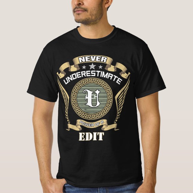 Never underestimate power of a UCH T-Shirt (Front)