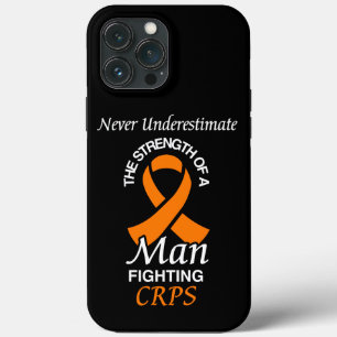 Never Underestimate/Ribbon/Man...CRPS iPhone 13 Pro Max Case