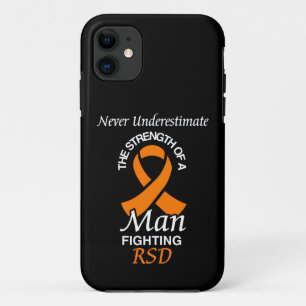Never Underestimate/Ribbon/Man...RSD iPhone 11 Case