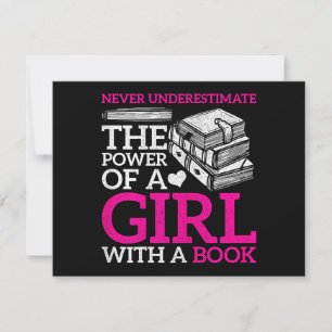 Never Underestimate The Power Of A Girl With A Boo Save The Date