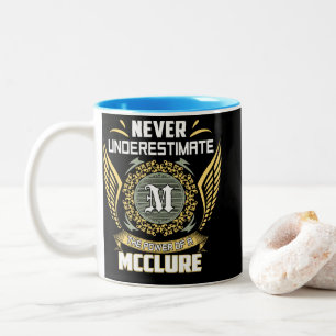 Never Underestimate The Power Of A Mcclure Two-Tone Coffee Mug