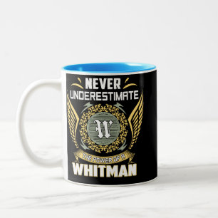 Never Underestimate The Power Of A Whitman Two-Tone Coffee Mug