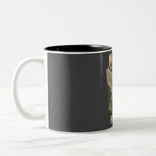 Never Underestimate The Power Of Reno Two-Tone Coffee Mug