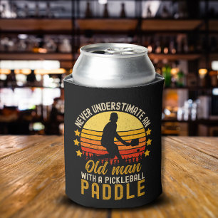 Never Understimate an Old Man With a Pickleball Can Cooler