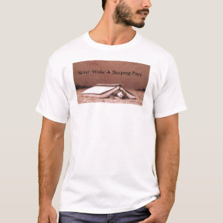 Never Wake A Sleeping Poet T-Shirt