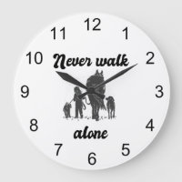 Never Walk Alone – Rustic Animal Lover 