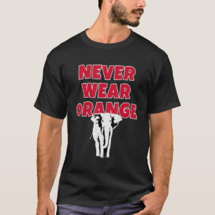 Never Wear Orange Elephant The Tide Is Crimson Lov T-Shirt