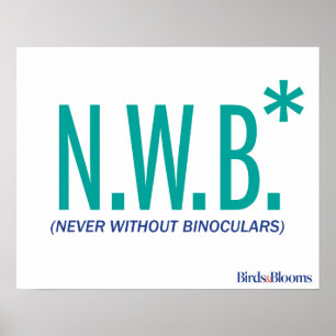 Never Without Binoculars Poster