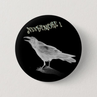Nevermore 2 Inch Round Button