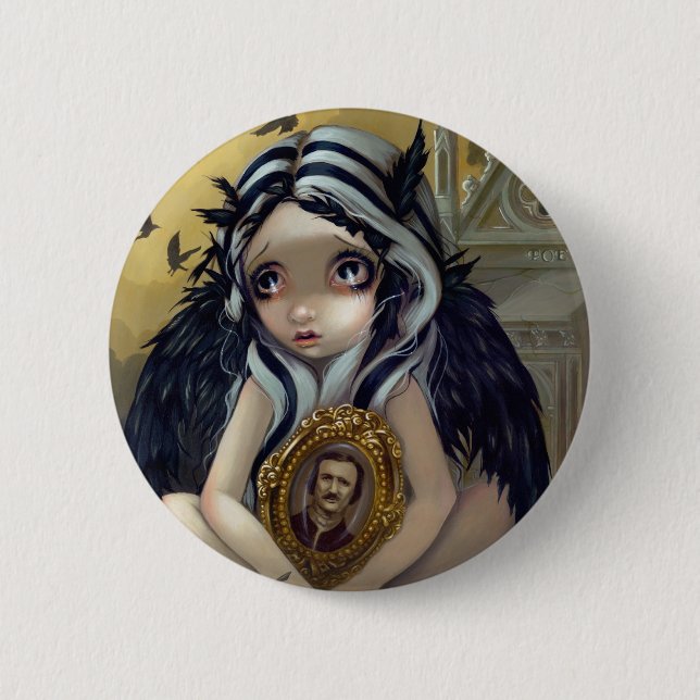 "Nevermore" Button (Front)