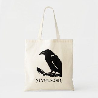 Nevermore Crow Raven Hocus Pocus Tote Bag