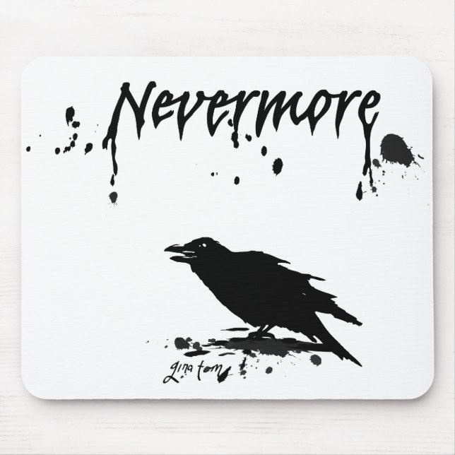 Nevermore Mouse Pad (Front)