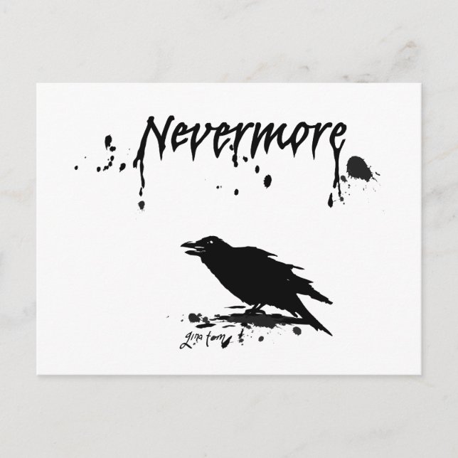 Nevermore Postcard (Front)
