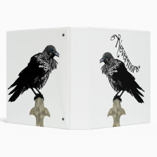 Nevermore Raven Binder