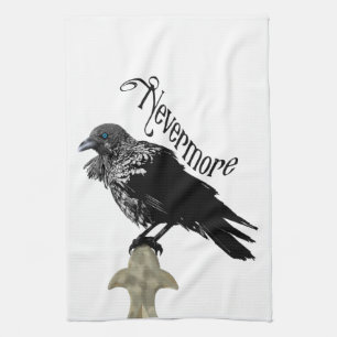Nevermore Raven Kitchen Towel