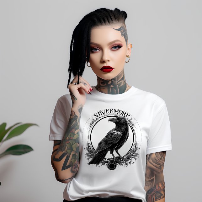 Nevermore Raven T-Shirt (Creator Uploaded)