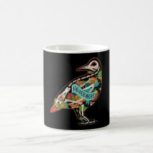 Nevermore Sugar Skull Raven Coffee Mug