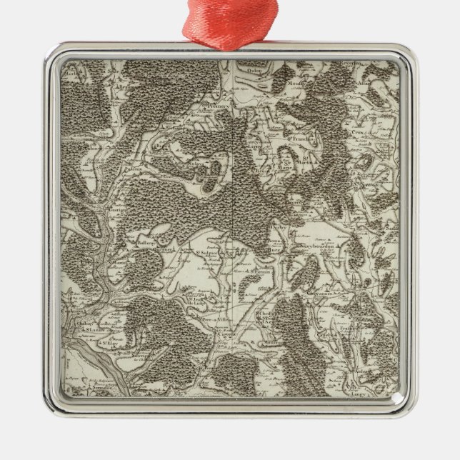 Nevers Metal Ornament (Front)