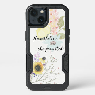 Nevertheless, she persisted Calligraphy Quote