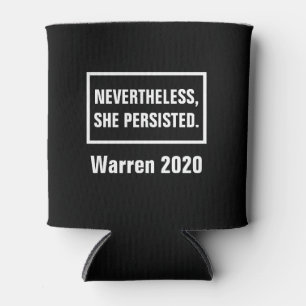 Nevertheless She Persisted Elizabeth Warren 2020 Can Cooler