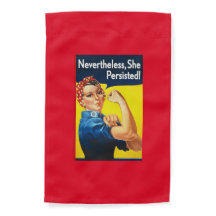Nevertheless She Persisted Flag