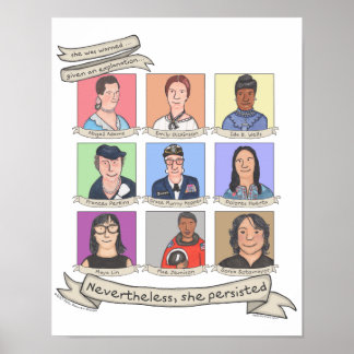 Nevertheless, She Persisted poster