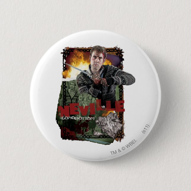 Neville Longbottom Collage 2 2 Inch Round Button (Front)