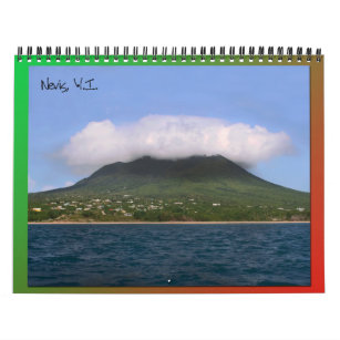 Nevis Island Caribbean Calendar