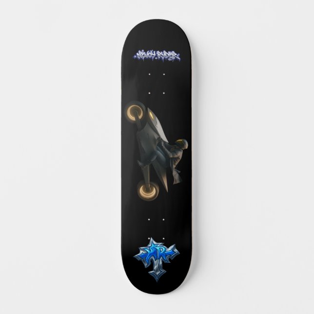 Nevoy Ryder Blaze 8" Skateboard Deck (Front)