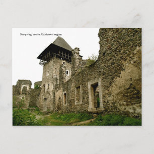 Nevytskyj castle postcard