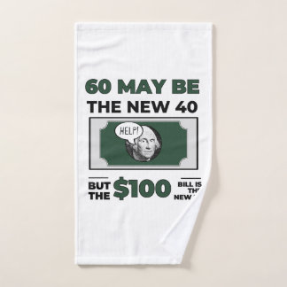 New $100 Dollar Bill Bath Towel