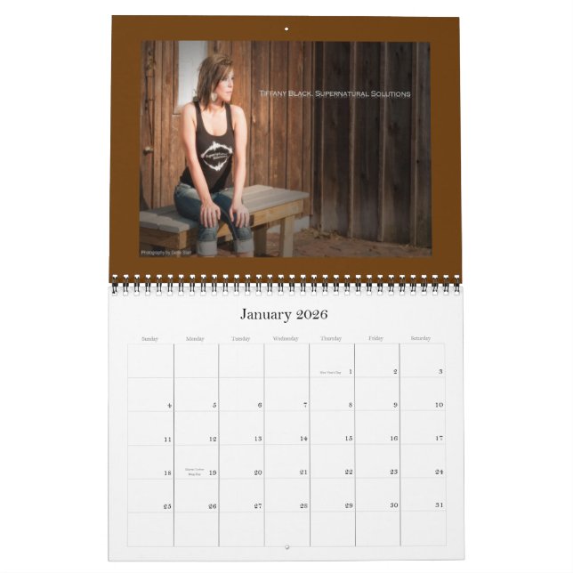 *NEW* 2013 Ladies of Paranormal Calendar (Jan 2026)