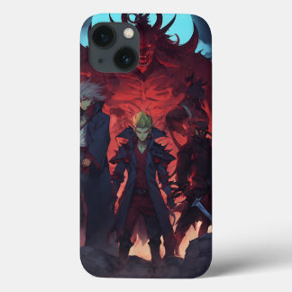 New 5 demon printed  iPhone 13 case
