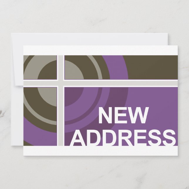 new address announcement (Front)