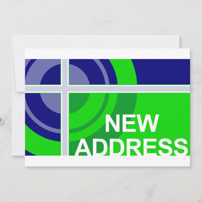 new address announcement (Front)