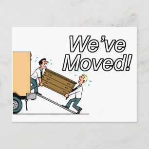 New Address Announcement Postcard