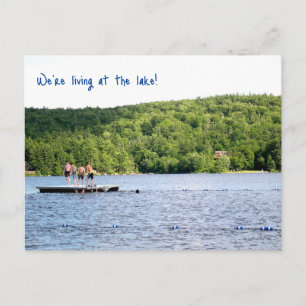 New Address at the Lake Moving Announcement