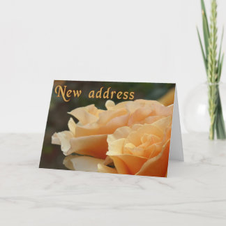 New Address Customizable Cards
